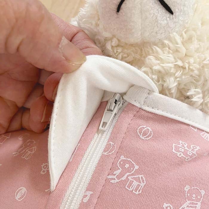 ベビーおくるみねんね(上部ファスナー)