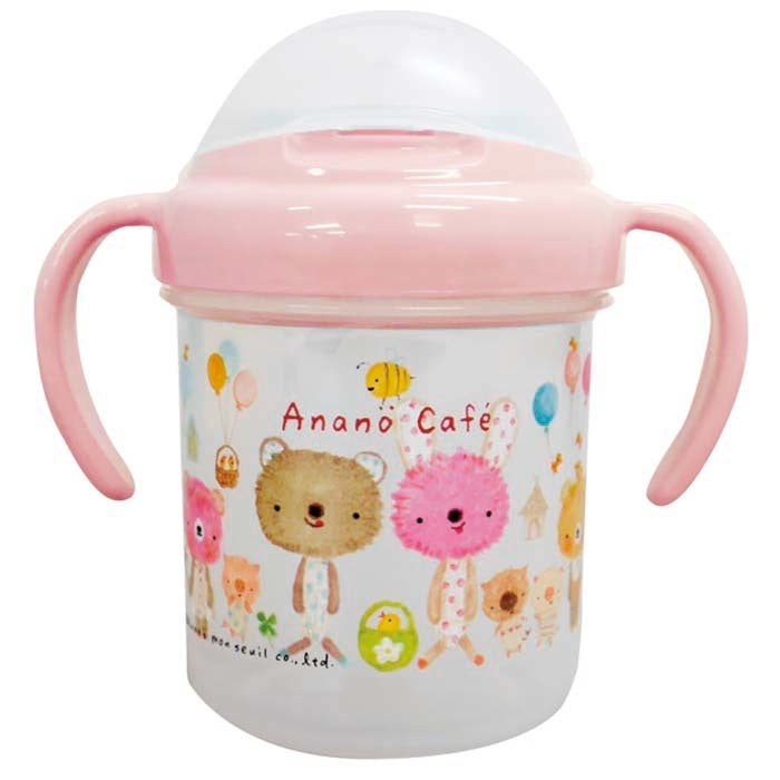 Anano Café ストローマグ ピンク