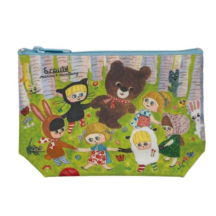 Ecoute! スリムマチ付ポーチ「森であそぶ」