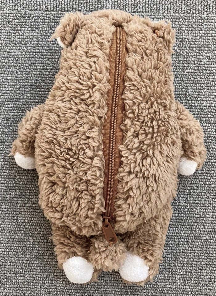 モンブランポーチ(モカ・裏面)