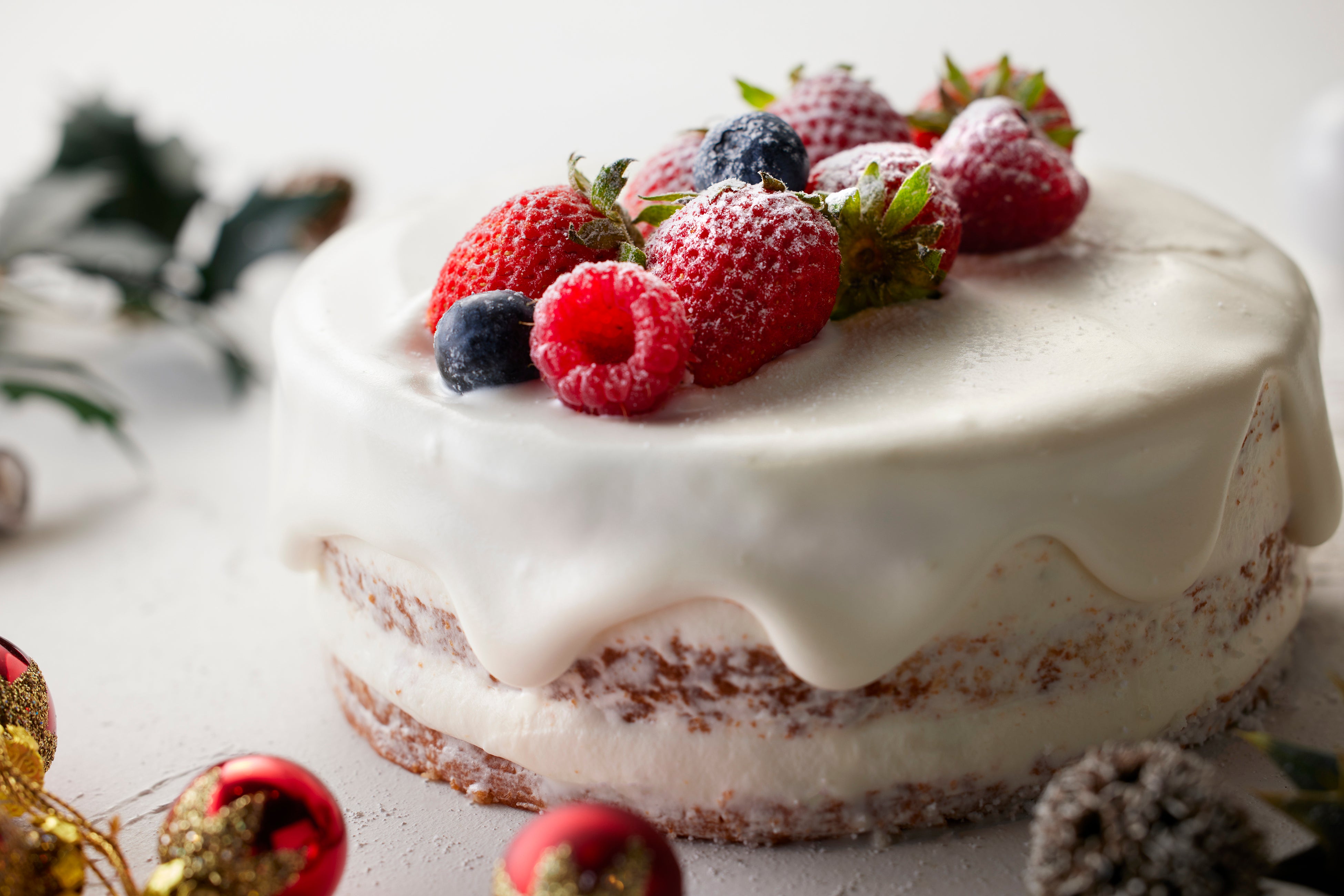 しっとり幸せいちごのショートケーキ