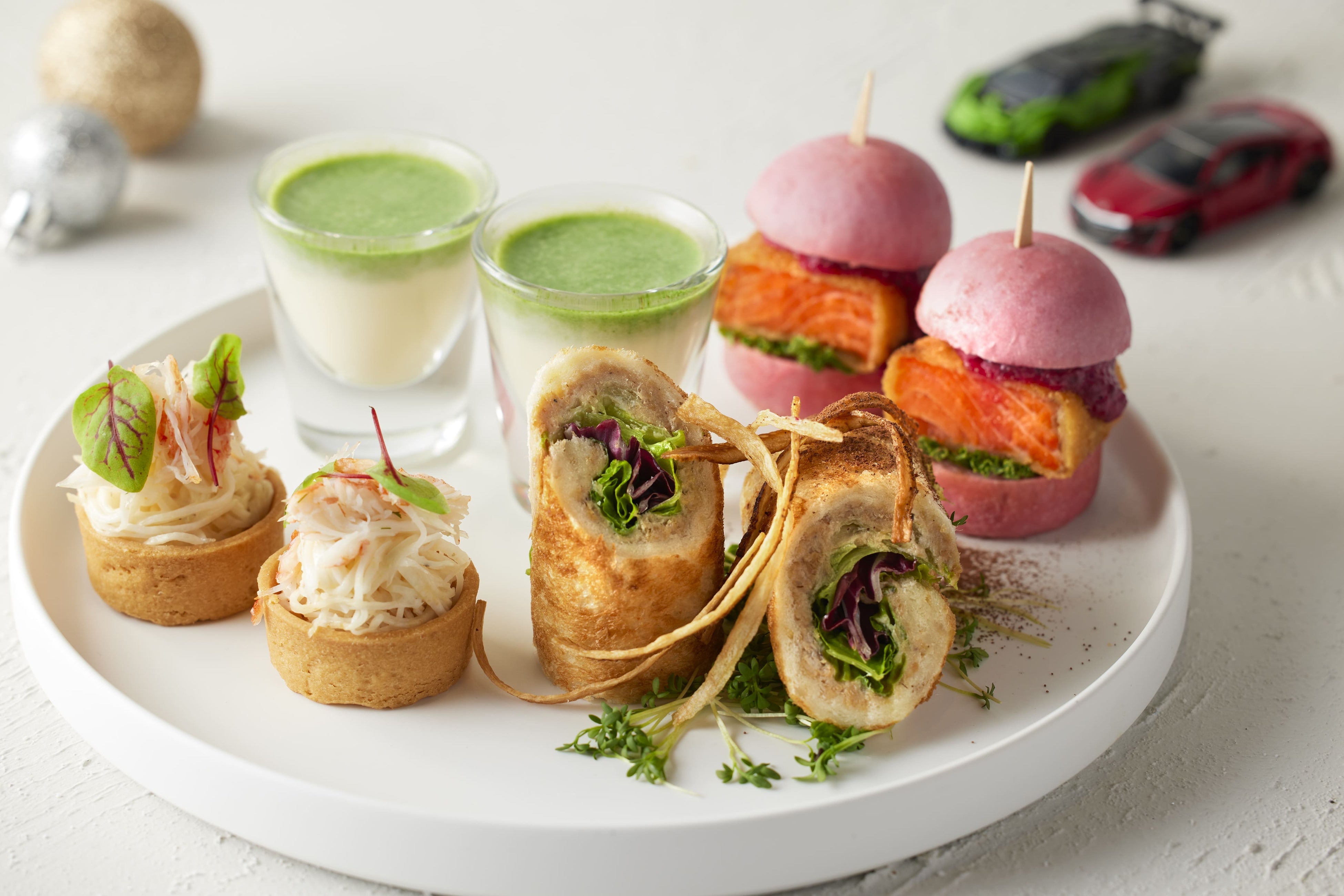 クリスマスアフタヌーンティーのセイボリー