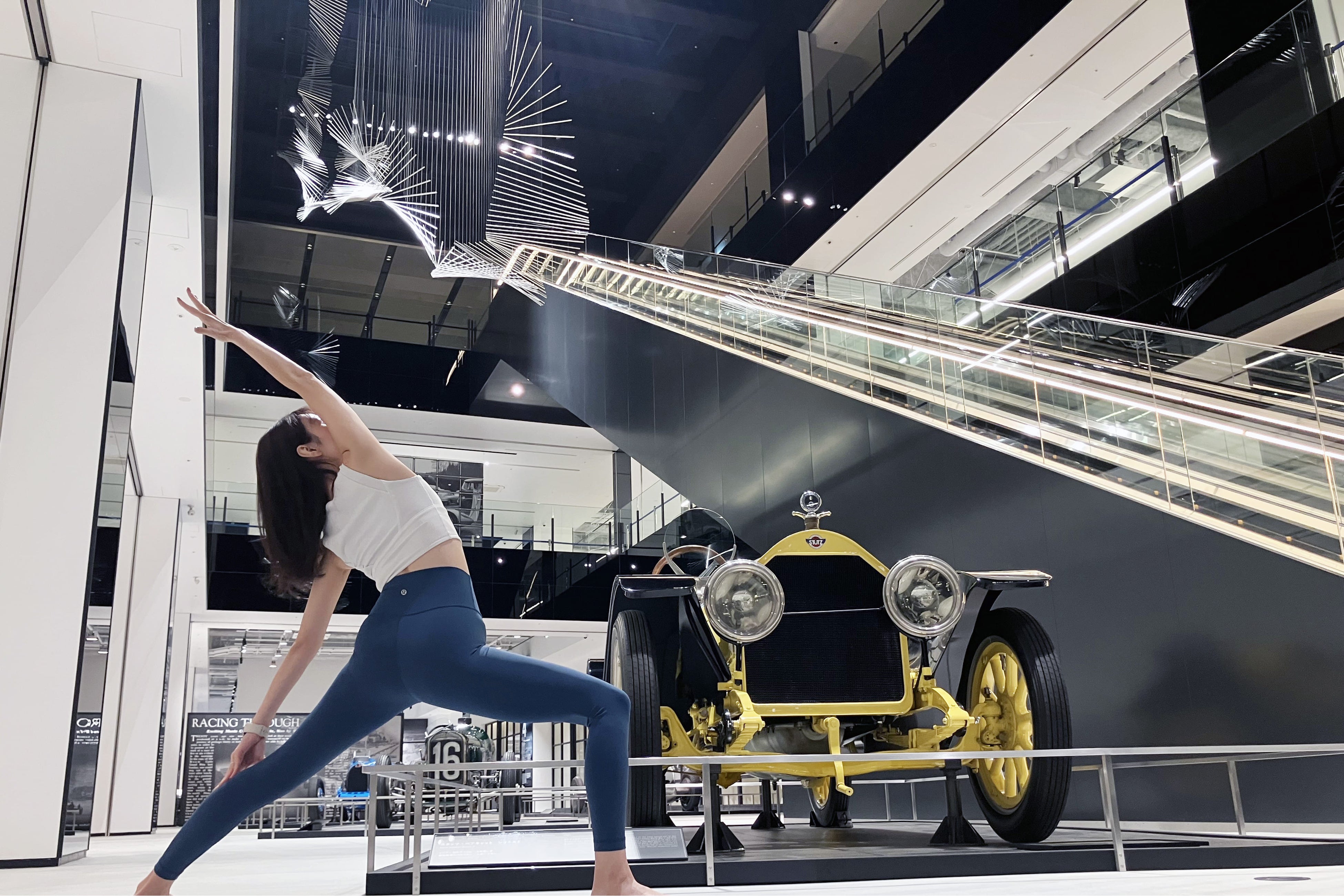 ミュージアムヨガのイメージ