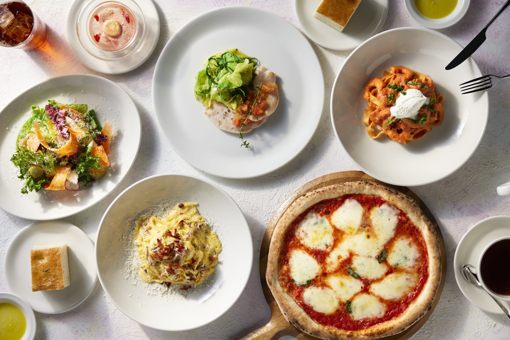 春限定イタリアンランチコース