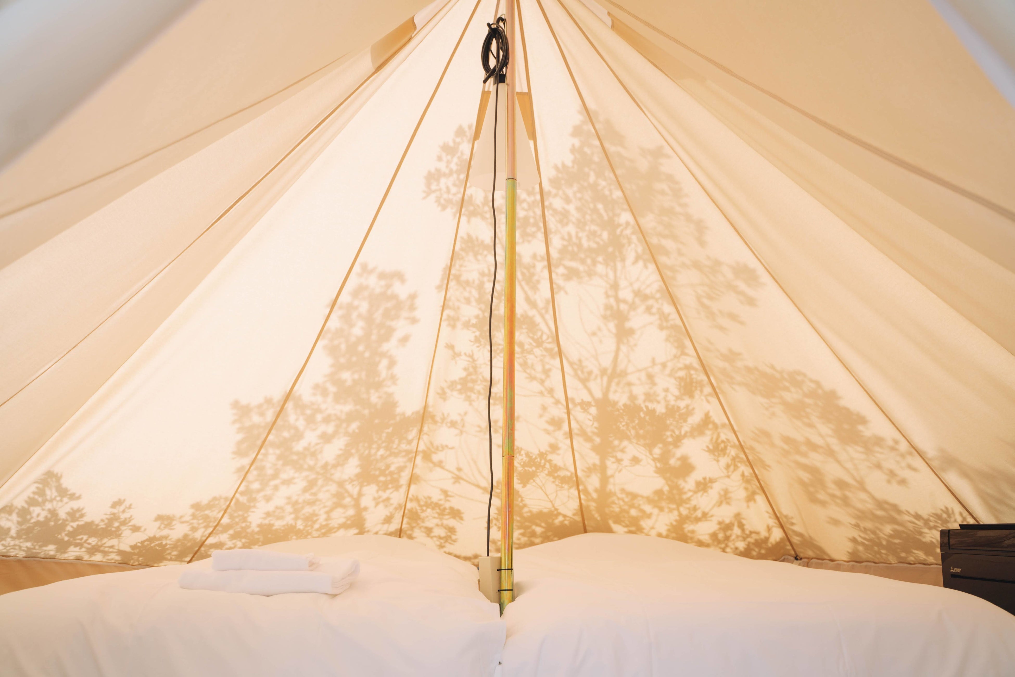 くつろぎのテントサイト