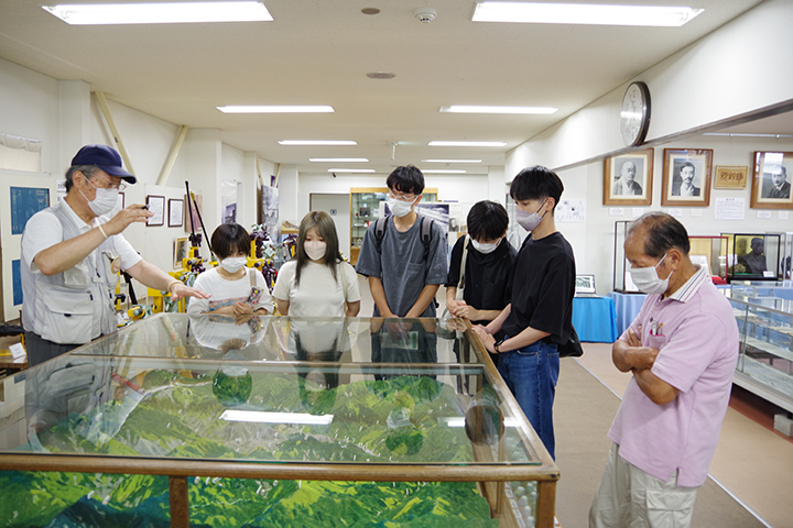 古河足尾歴史館で足尾銅山を学ばせて頂きました　2022年7月20日撮影（宇都宮大学）