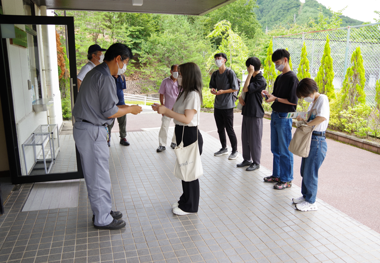 古河足尾ご挨拶をさせて頂きました　2022年7月20日撮影（宇都宮大学）