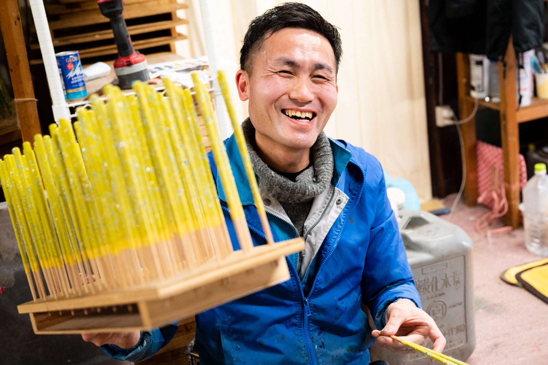 職人の谷口さん