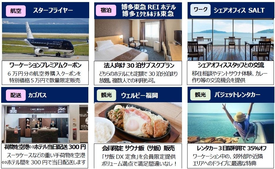 このほか、発表日時点で97件の特典・サービスを掲載しています