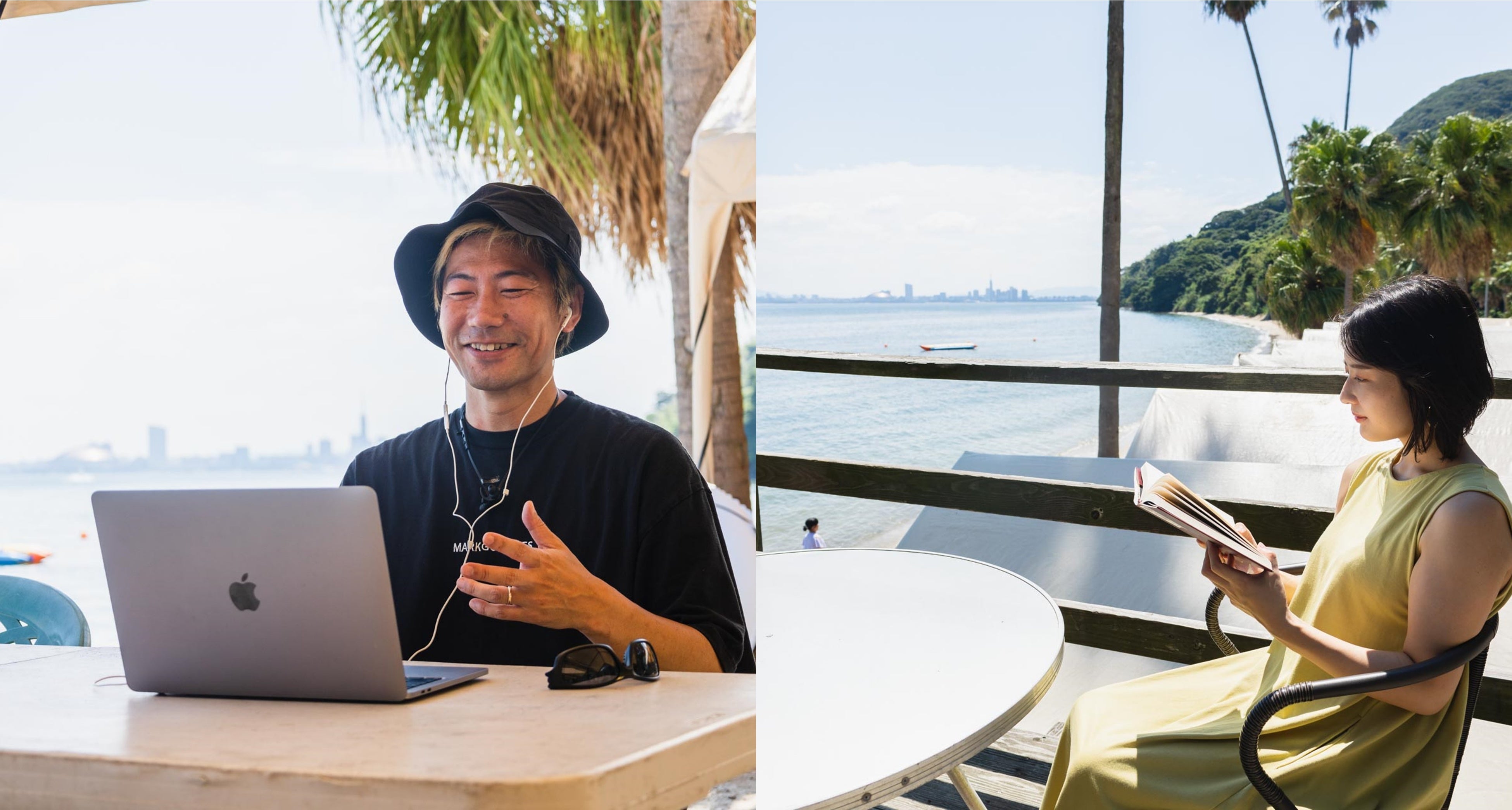 「福岡ワーケーションフェス2022」会場でもある能古島