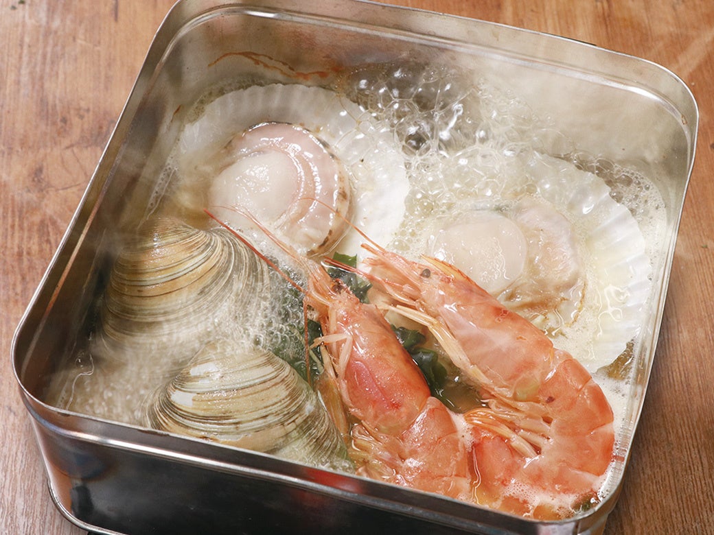 目利きの銀次_海鮮ガンガン焼