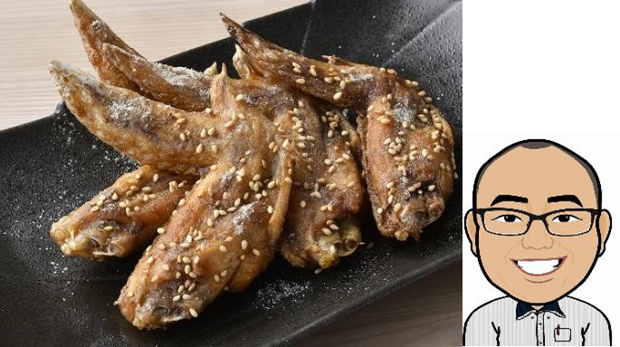 （写真：右）メニュー開発者 浪花の上ちゃん