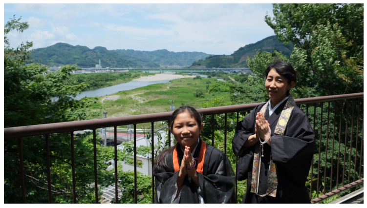 副住職と娘