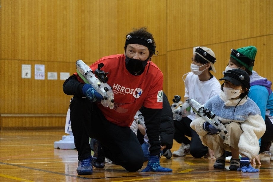 ゲーム開始前の巻さんチーム