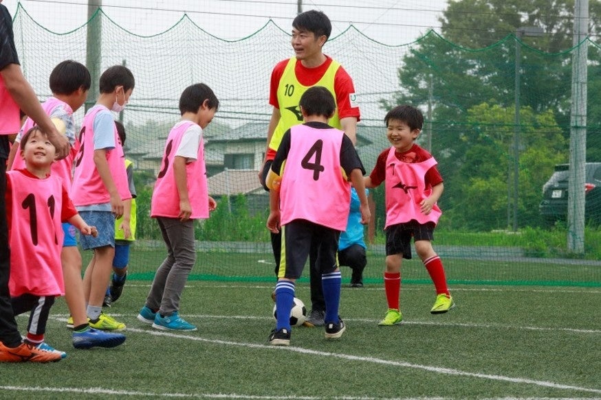 ウォーキングフットボールの様子