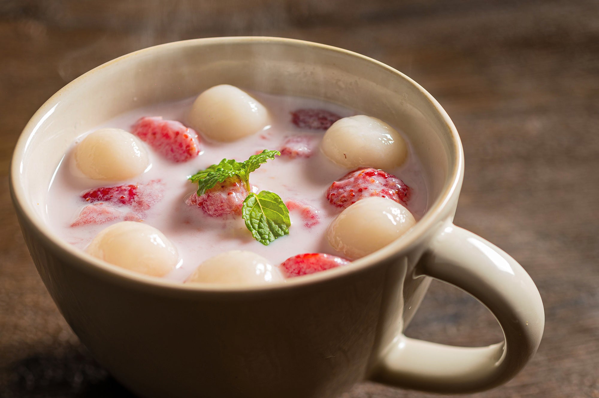 いちごのホットスープ