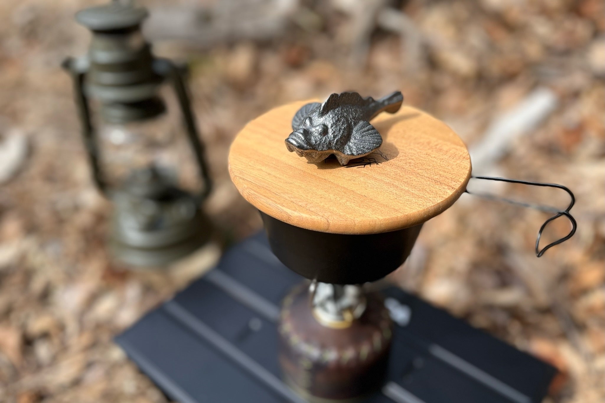 南部鉄器で出来た二枚一組のスキレット”オコゼパン” 祈りを込めた