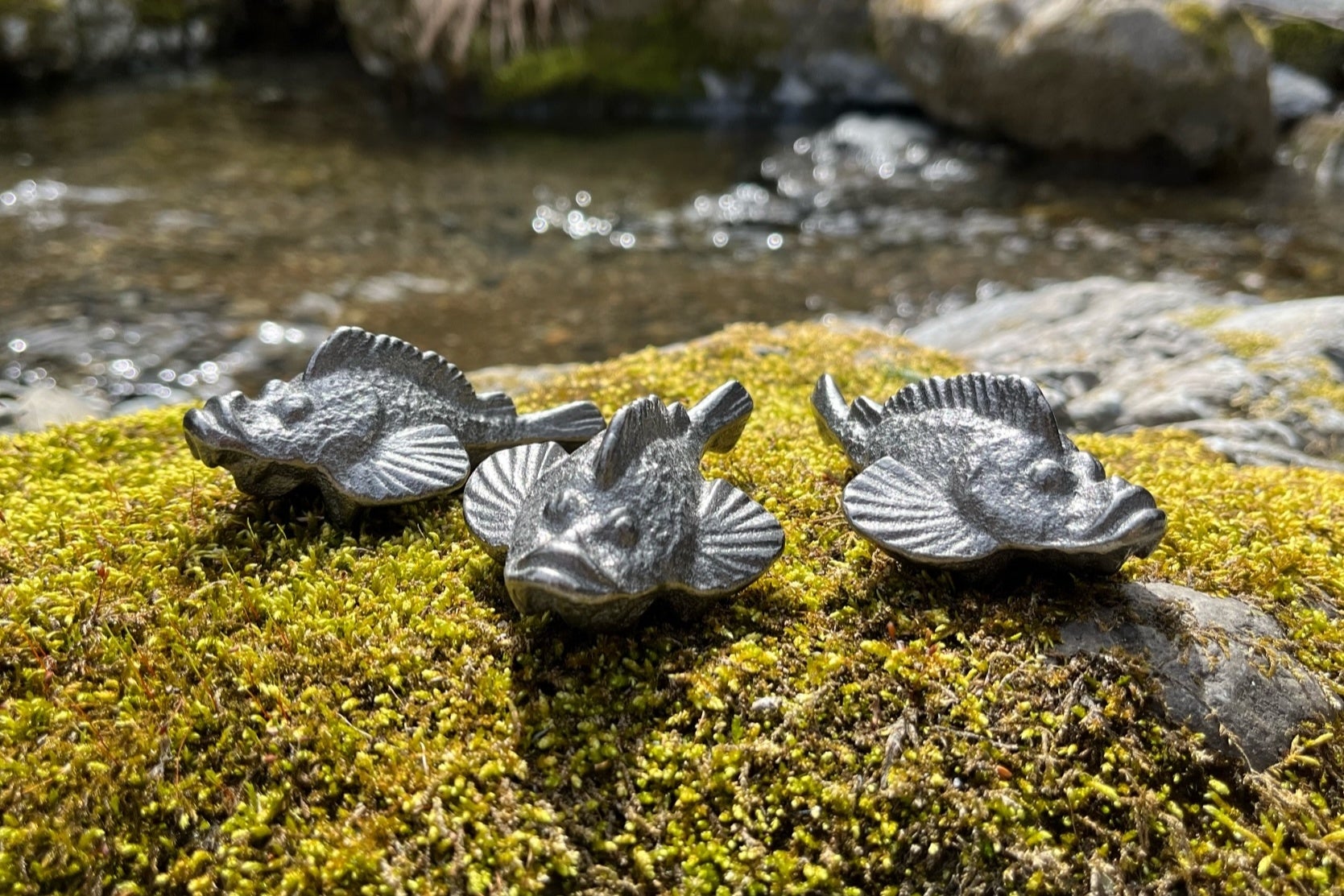 南部鉄器で出来た二枚一組のスキレット”オコゼパン” 祈りを込めた