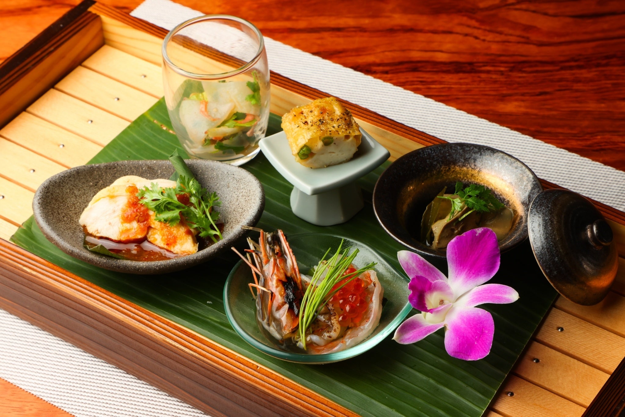 季節の前菜5種類