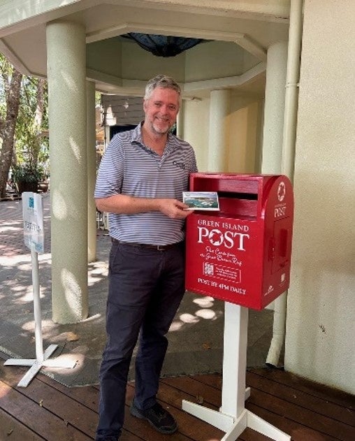 グリーンアイランド郵便ポスト