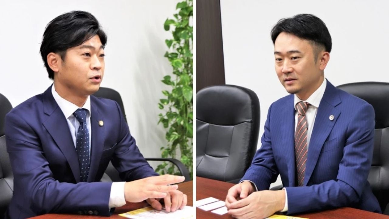 左：佐藤塁　右：寺垣俊介