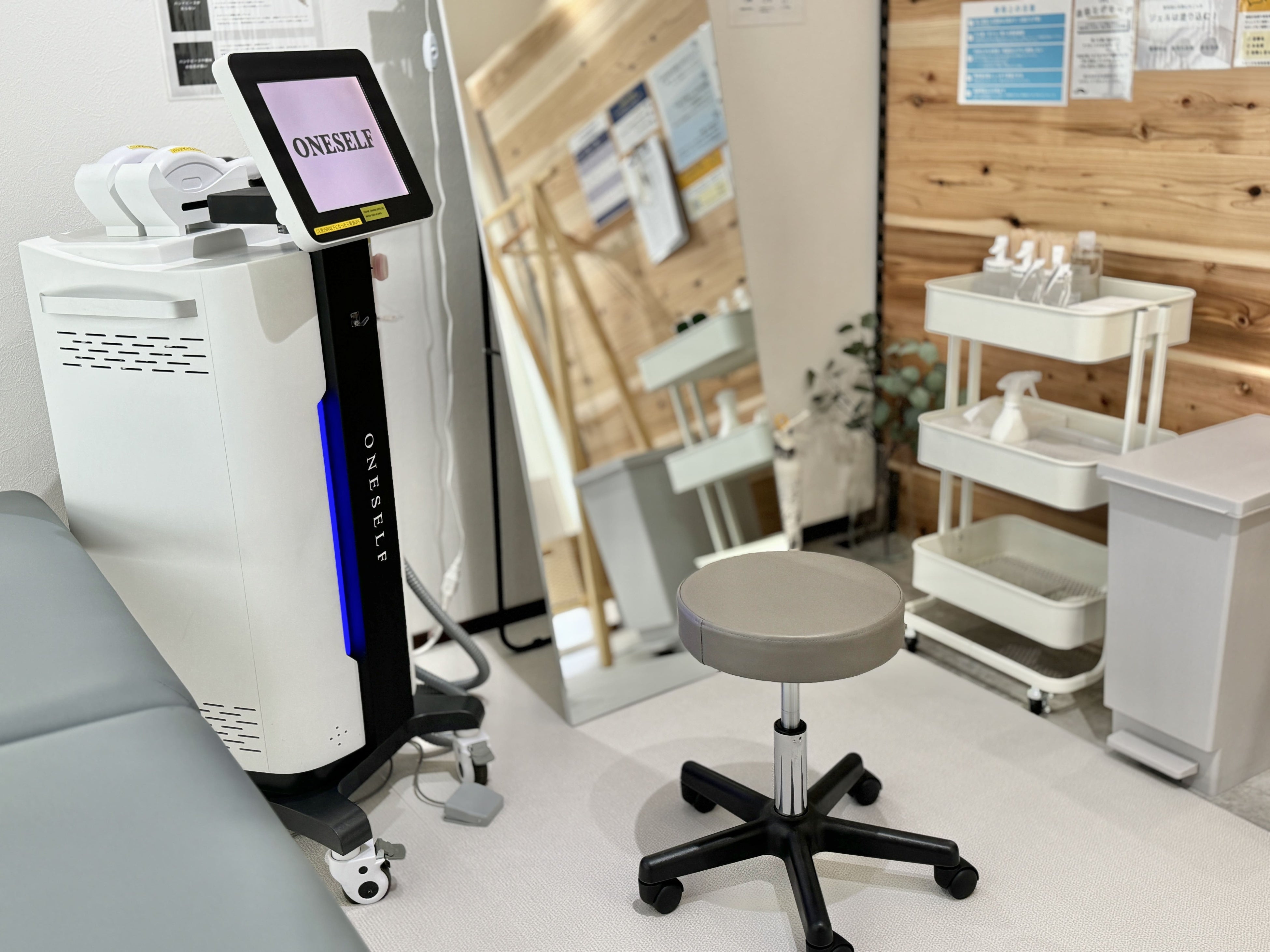 備品やマットを全て新品に