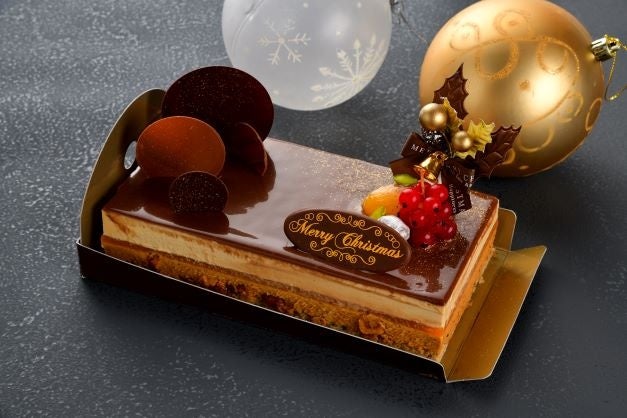 キャラメルとナッツのムース