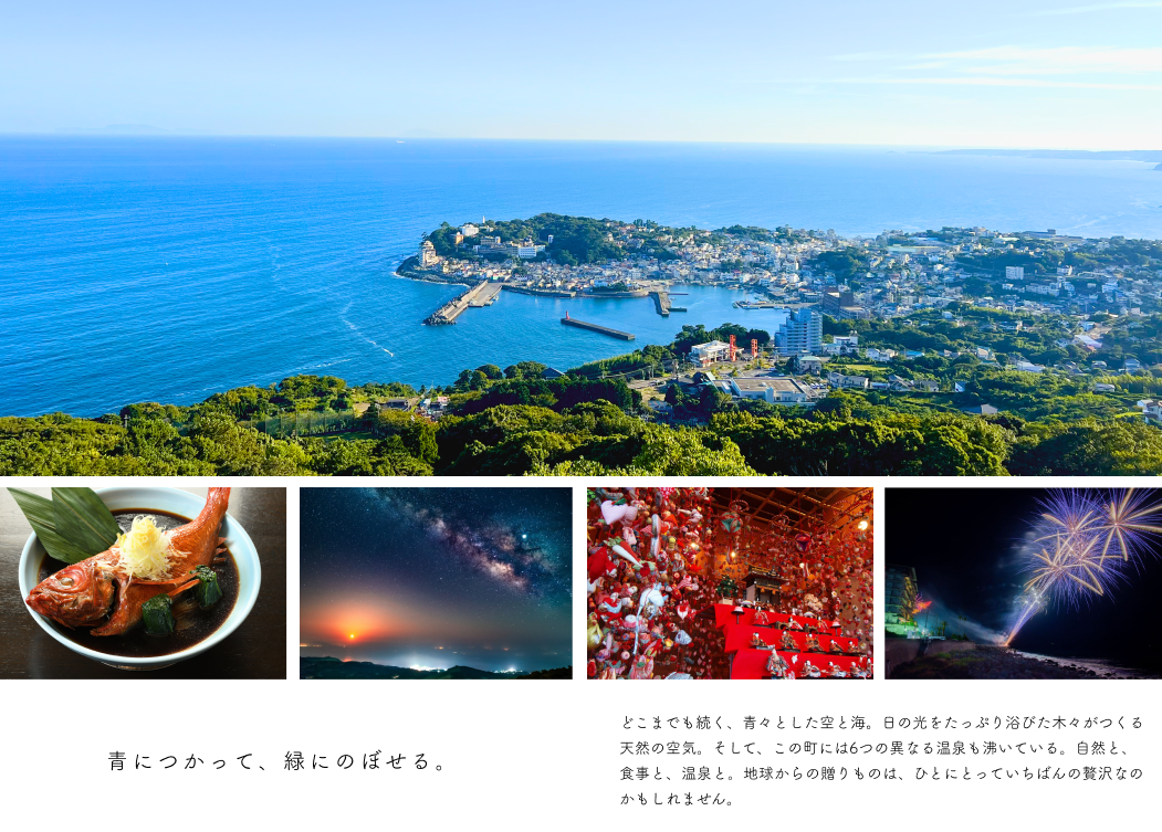 ゼミ生を主体に作成した東伊豆町の紹介ページ