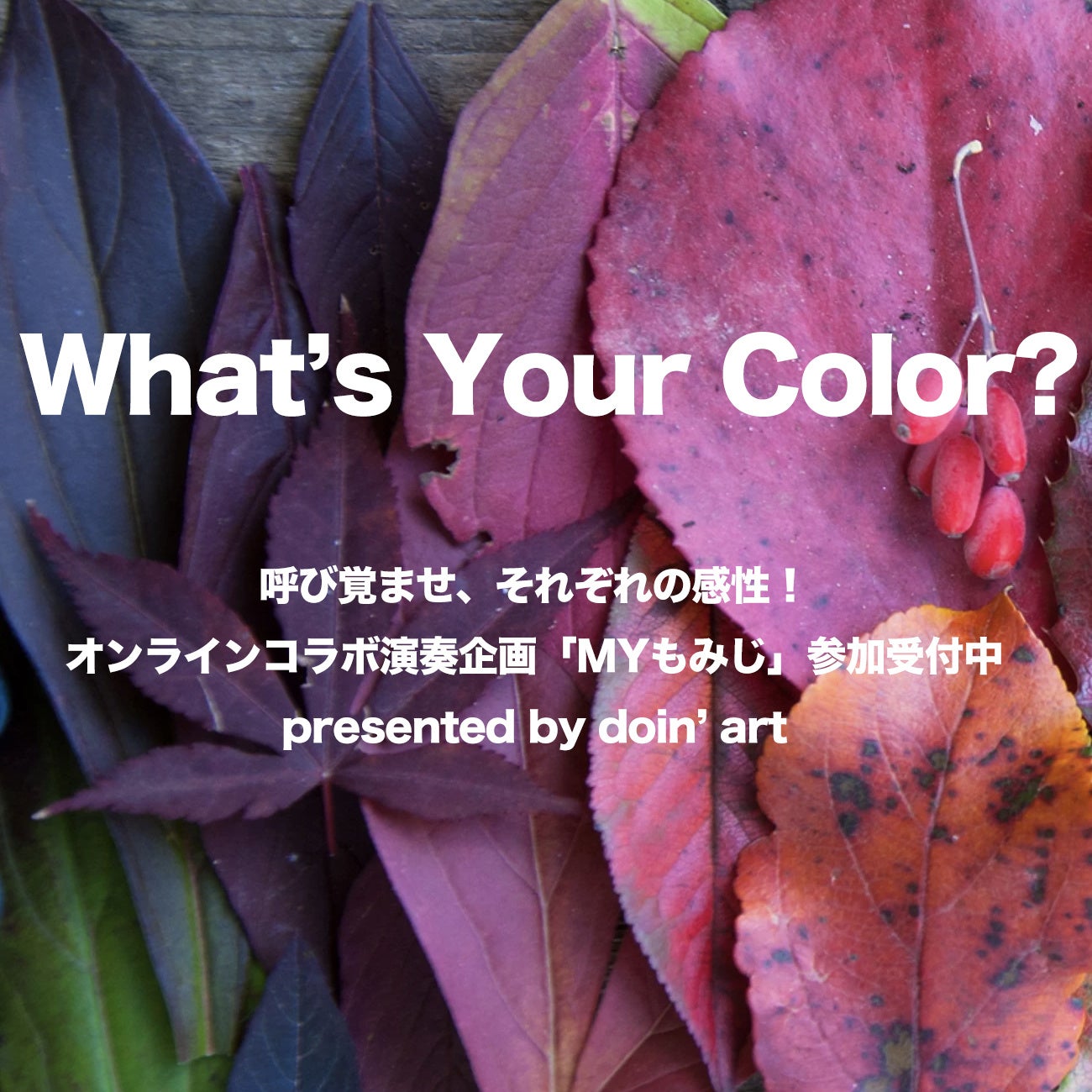 MYもみじ正方形バナー・高解像度