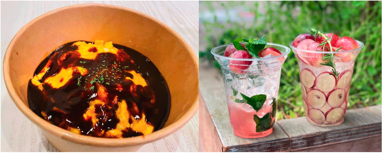 大阪産(もん)食材を使ったメニュー