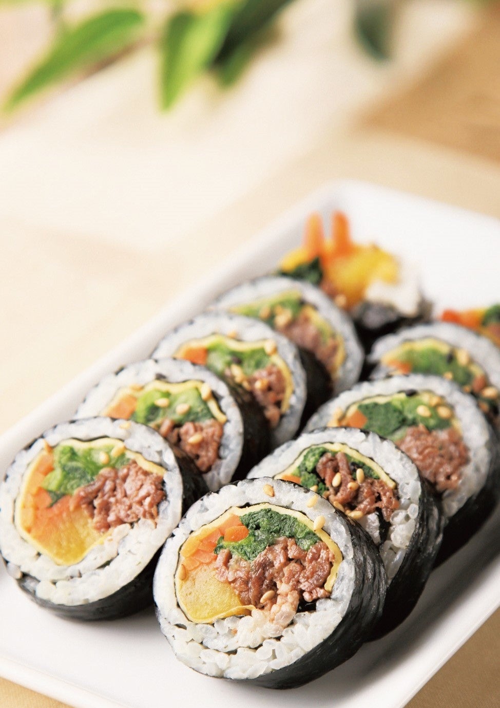 韓国家庭料理でりかおんどる　プルコギキンパ