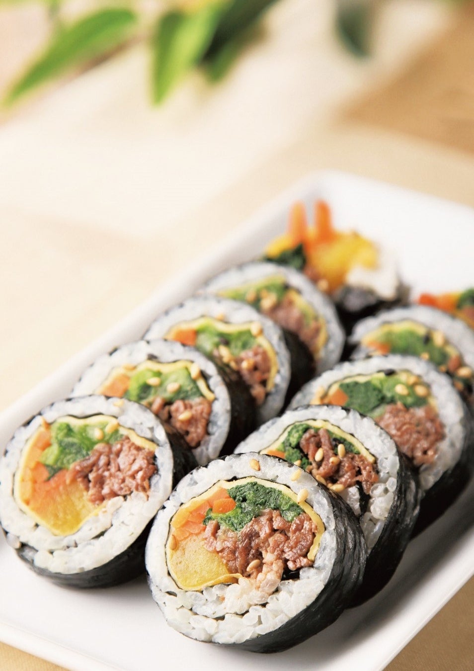 韓国家庭料理でりかおんどる プルコギキンパ