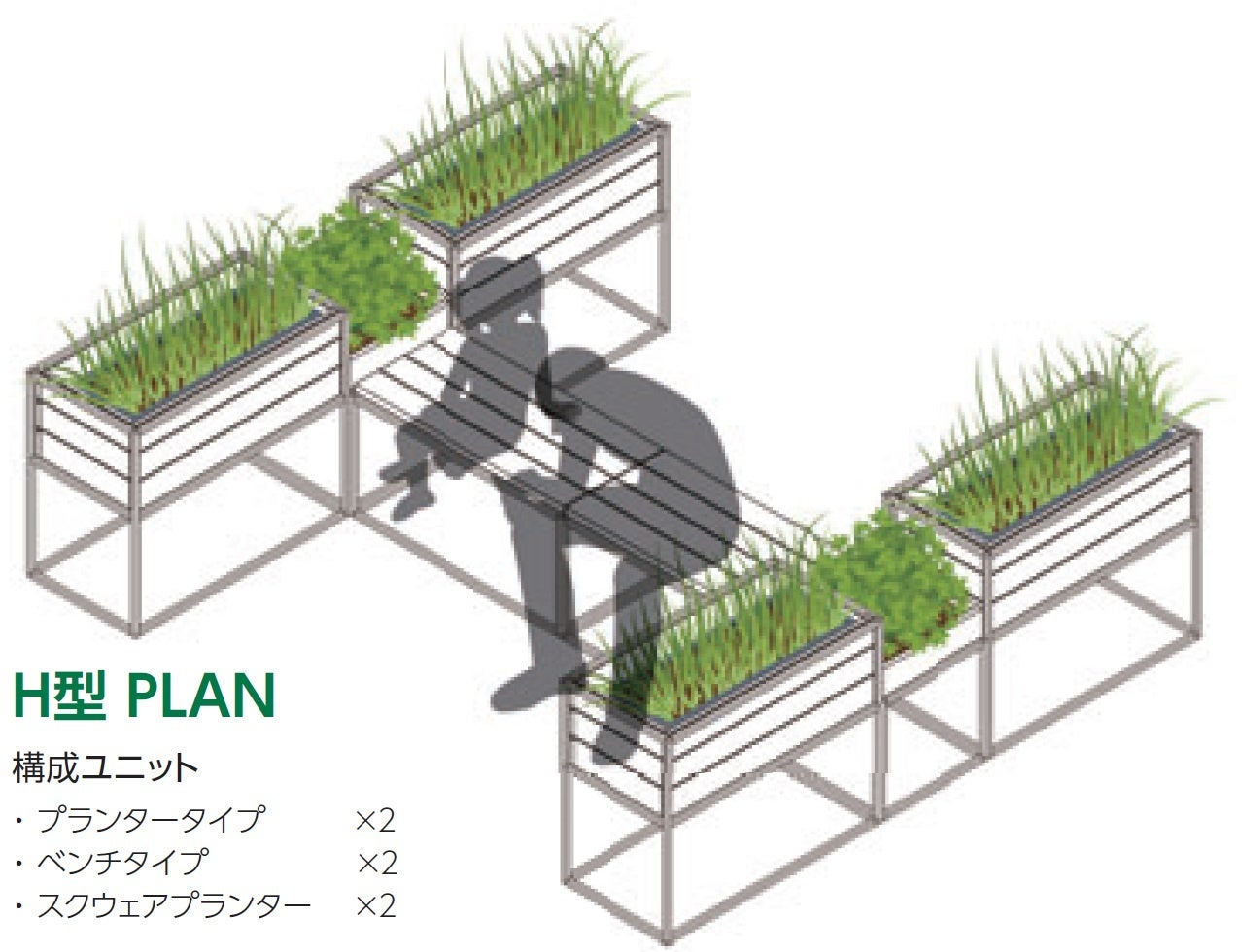 「プチまち菜園」プラン例