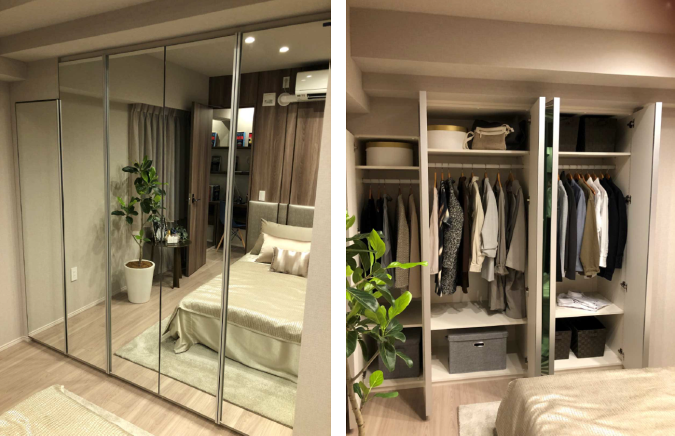 カルテル社のシステム収納の施工例