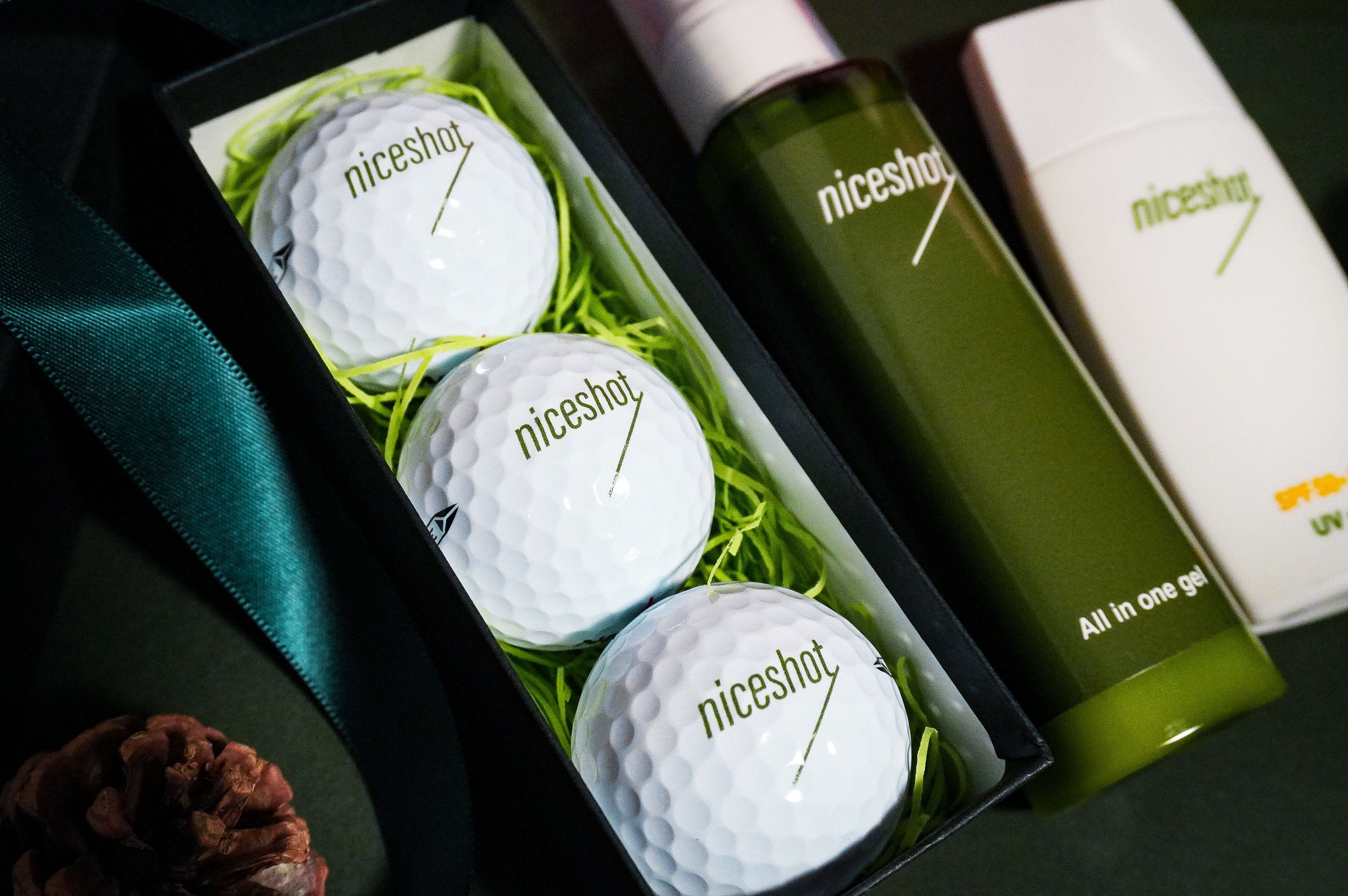 niceshot オリジナルゴルフボール