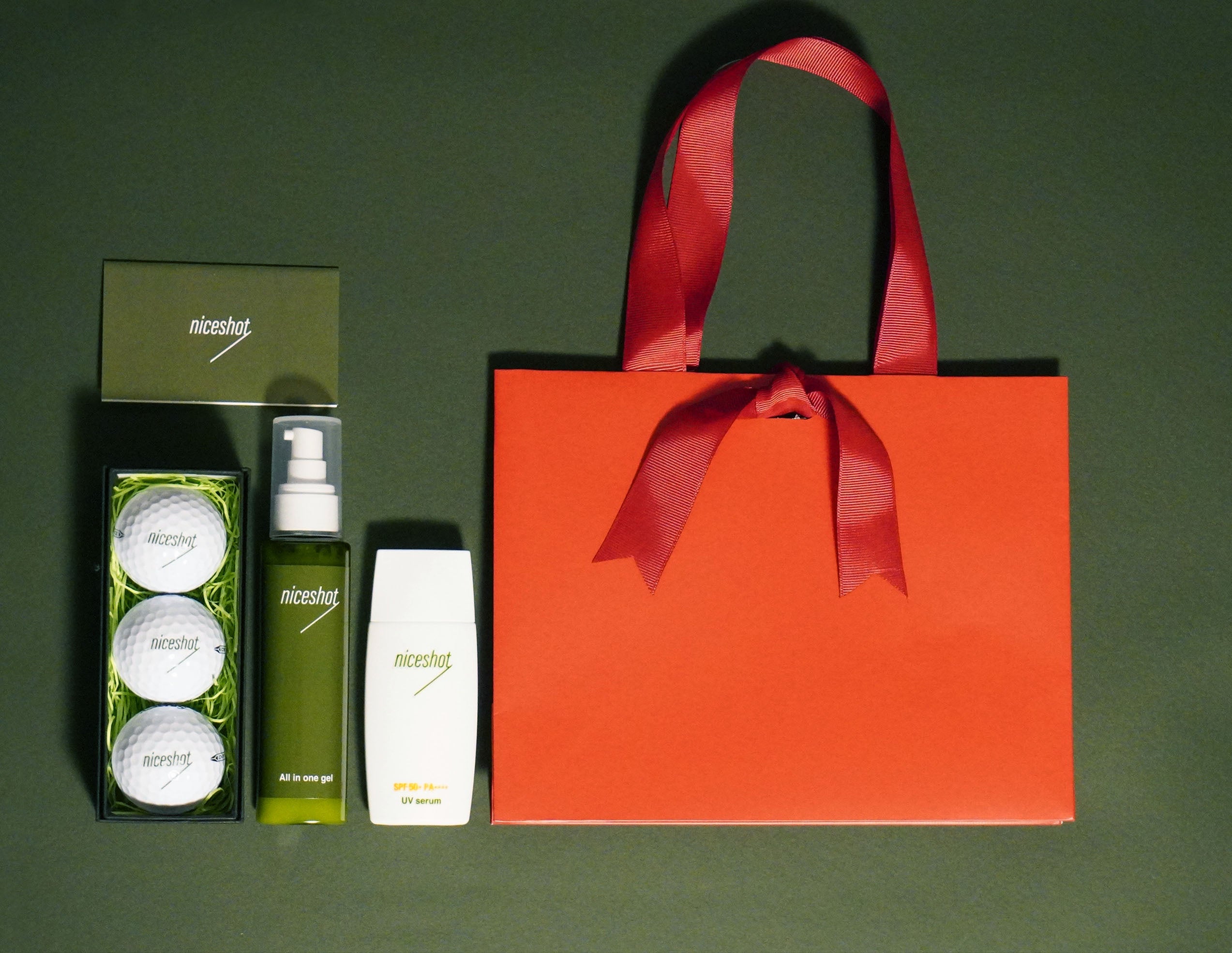 niceshot クリスマスギフト　ラッピング