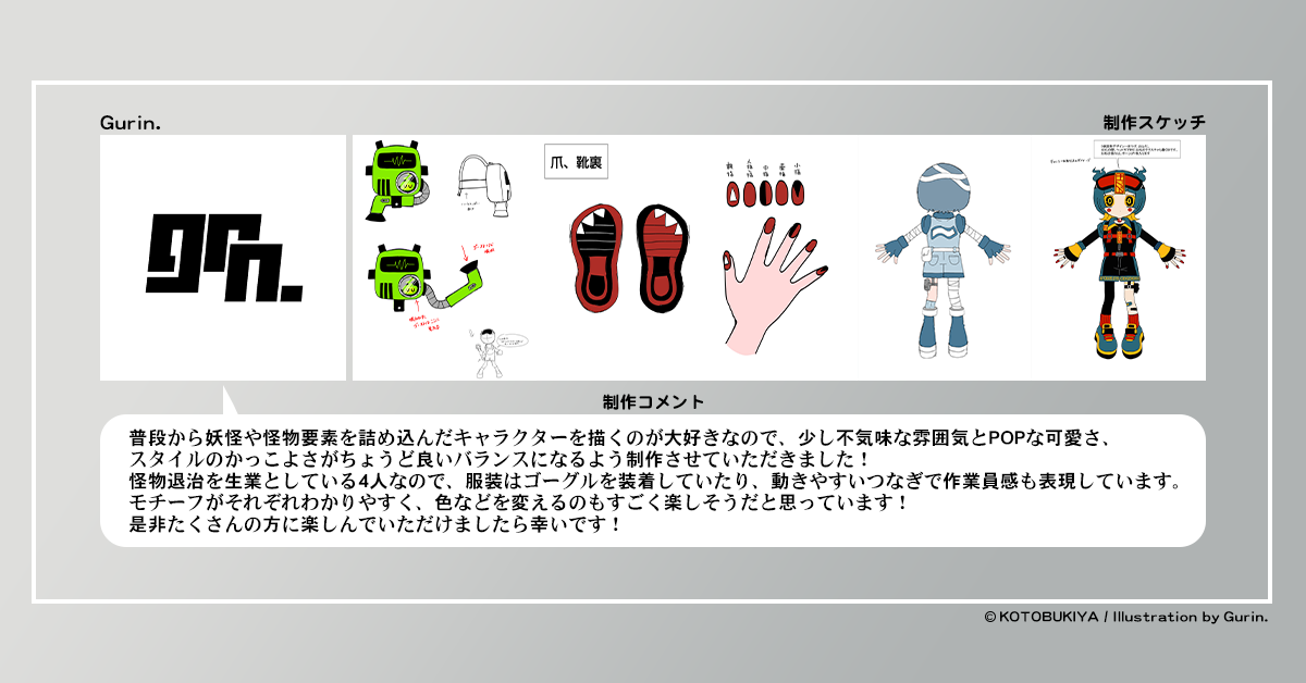Gurin.氏 制作コメント