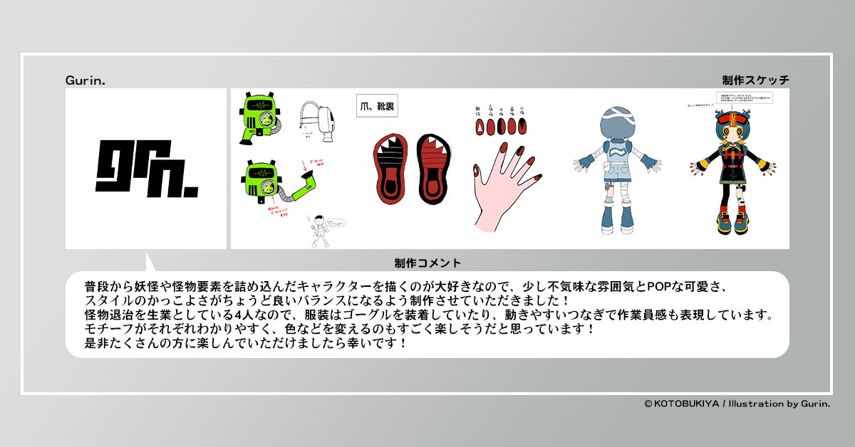 Gurin.氏 制作コメント