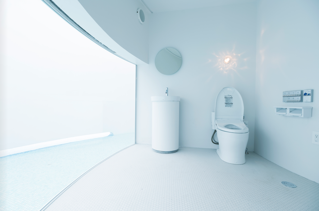 個室と個室からの眺め