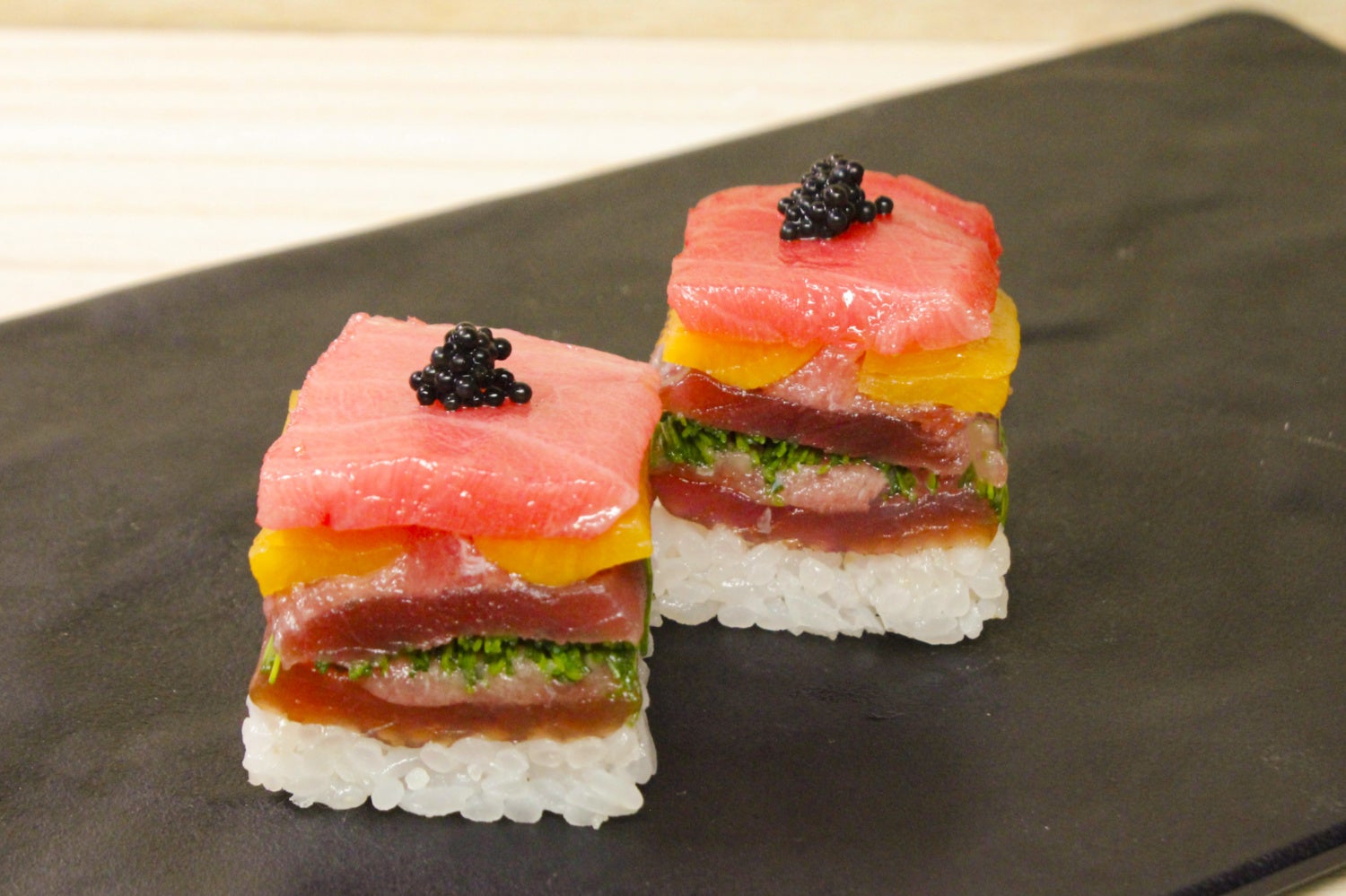 まぐろミルフィーユ