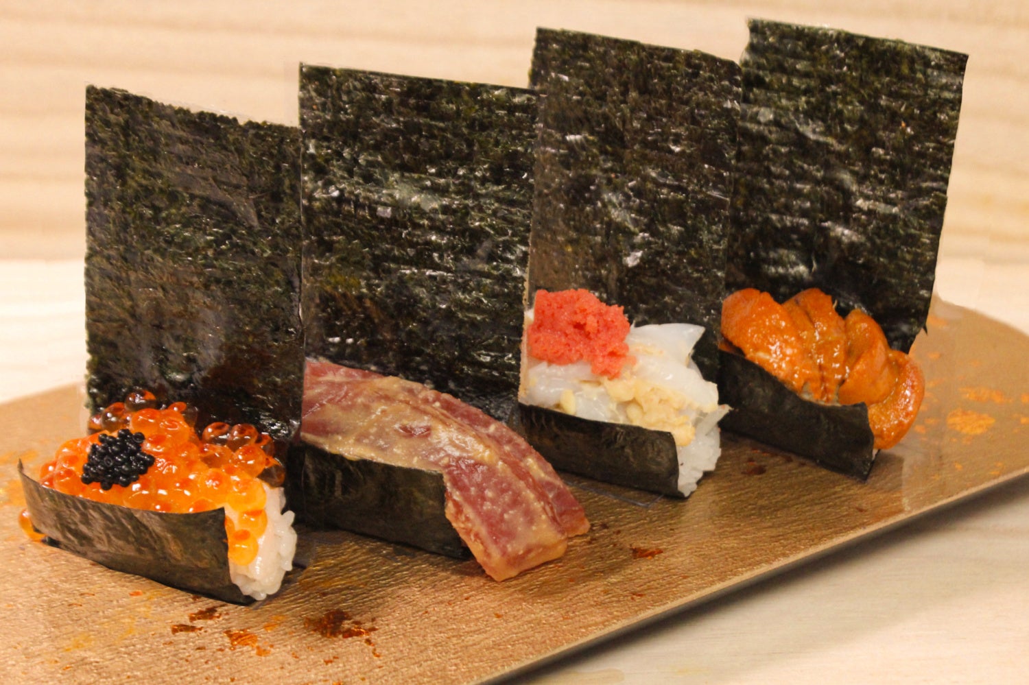 カウンター席17時以降限定メニュー