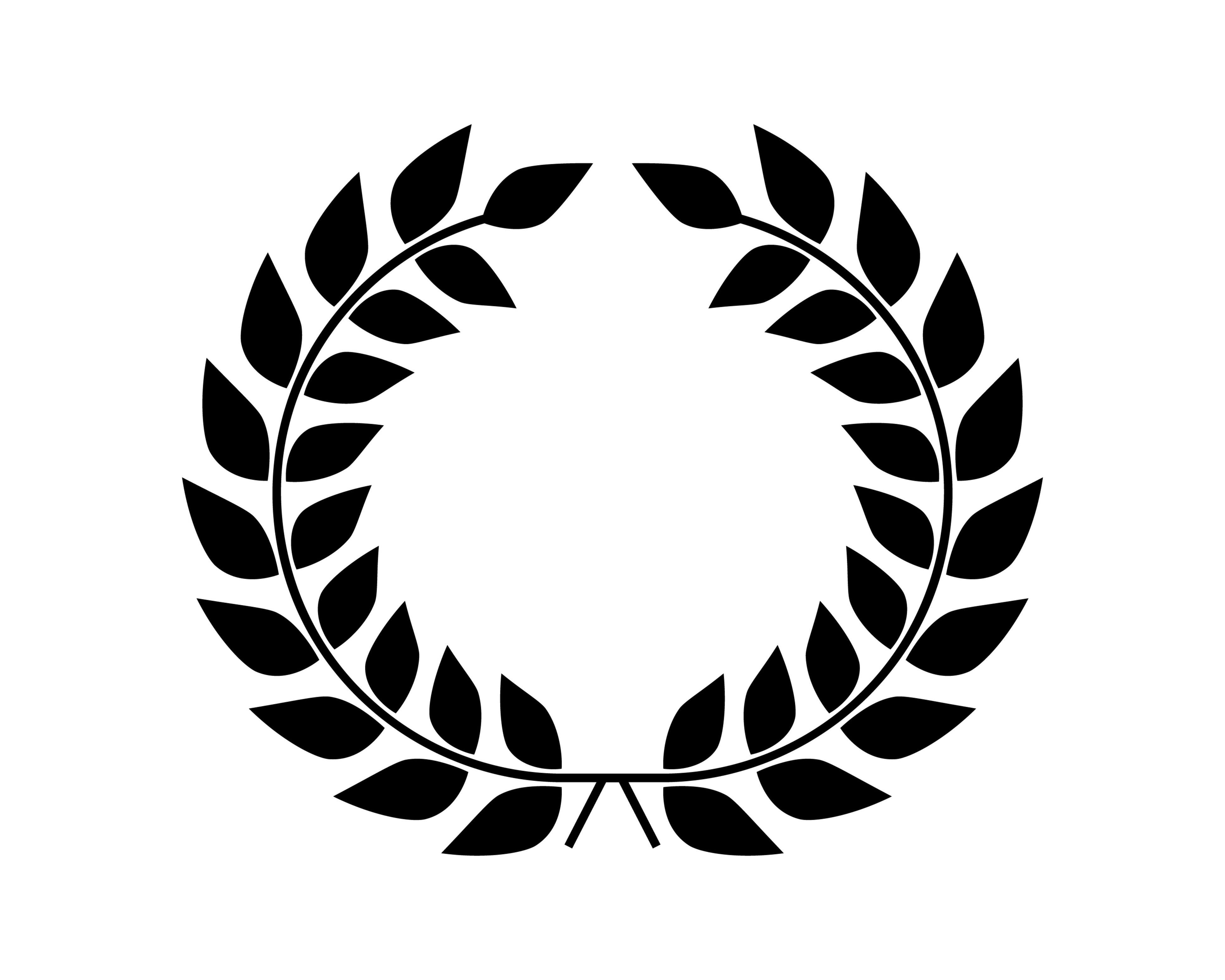 月桂樹で作られた王冠のイメージ