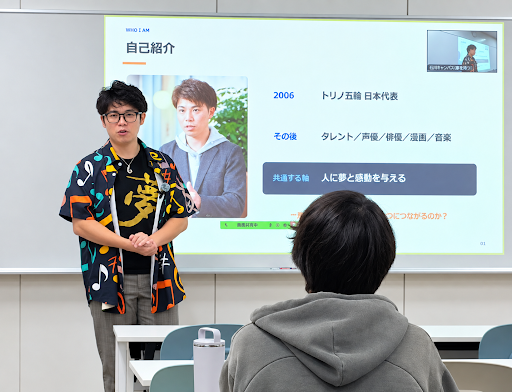 トリノ五輪スノーボード日本代表・成田童夢さんによる「夢キャリアライヴ」実施報告