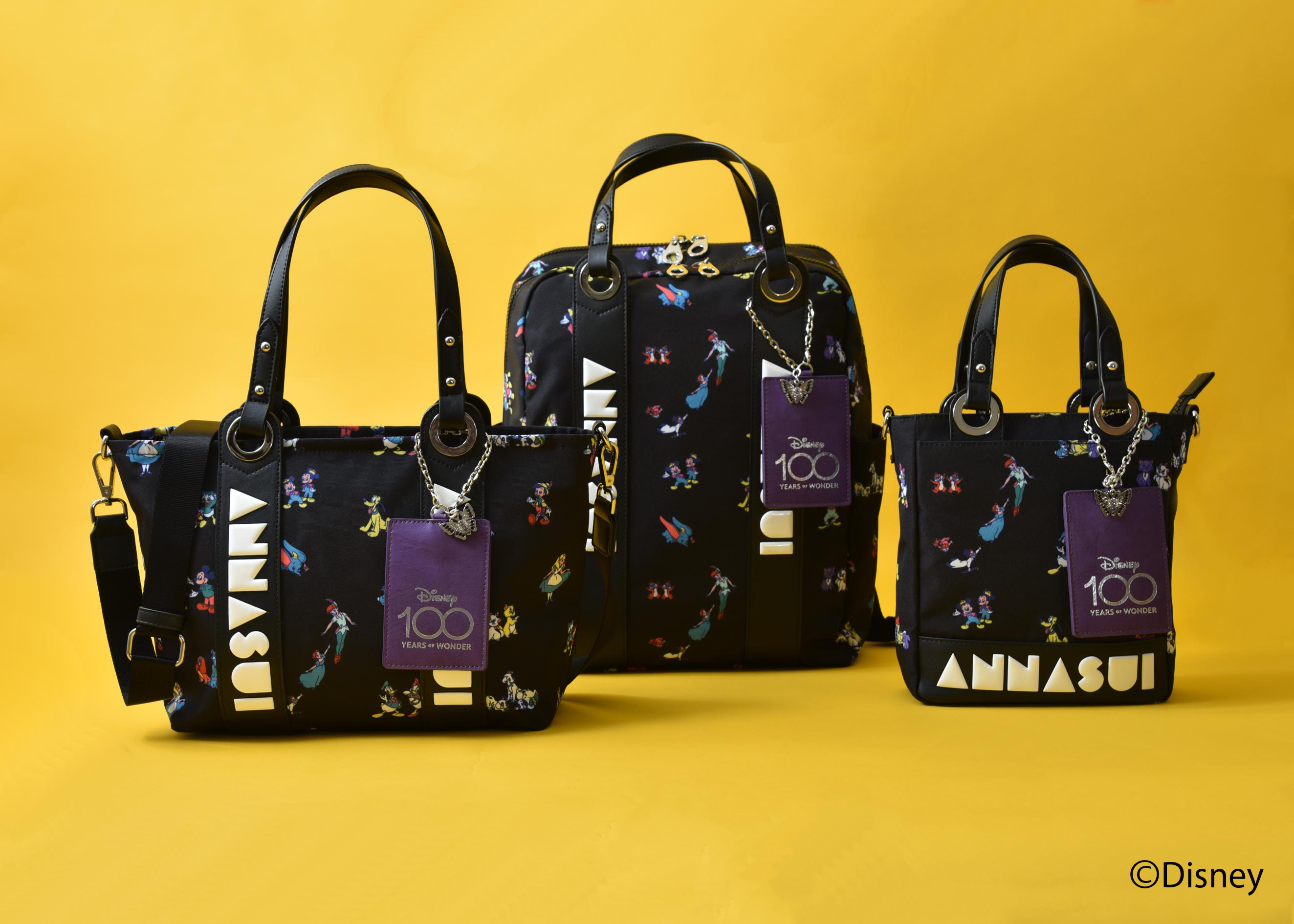 ANNA SUI ナイトメア ディズニー ハンドバッグ 新品 えびふらい ANNA SUI ナイトメア ディズニー ハンドバッグ 新品 えびふらい アナ