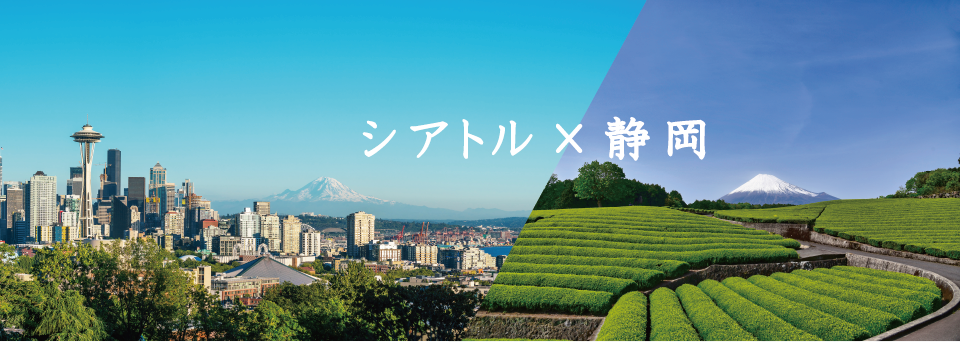 シアトル市内タコマ富士ｘ静岡 富士山