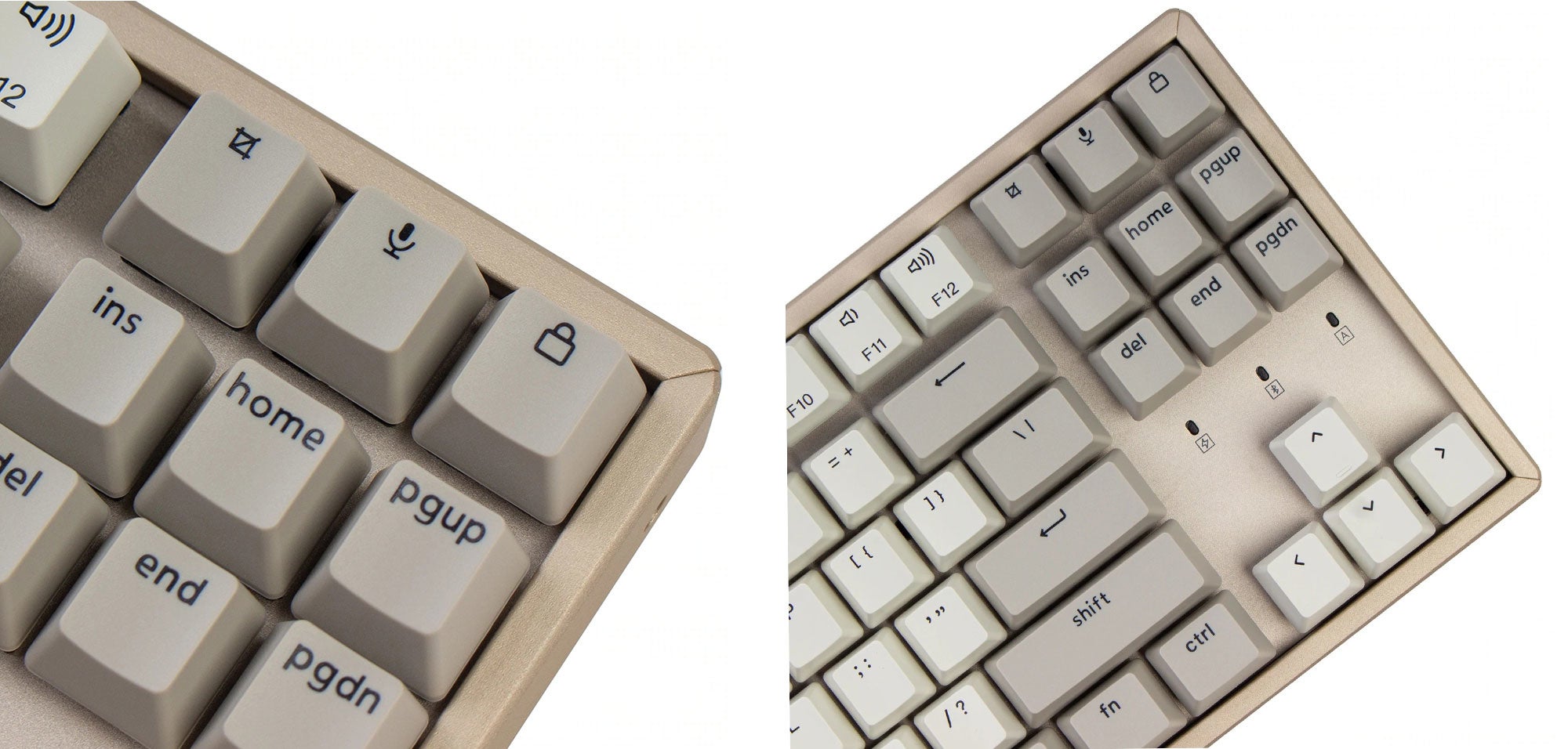 Keychron K8 JIS 茶軸 バックライト白 Keychron K8 テンキーレス ワイヤレス メカニカル キーボード