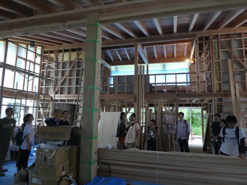 建設中だった檜原森のおもちゃ美術館を見学(2019年)