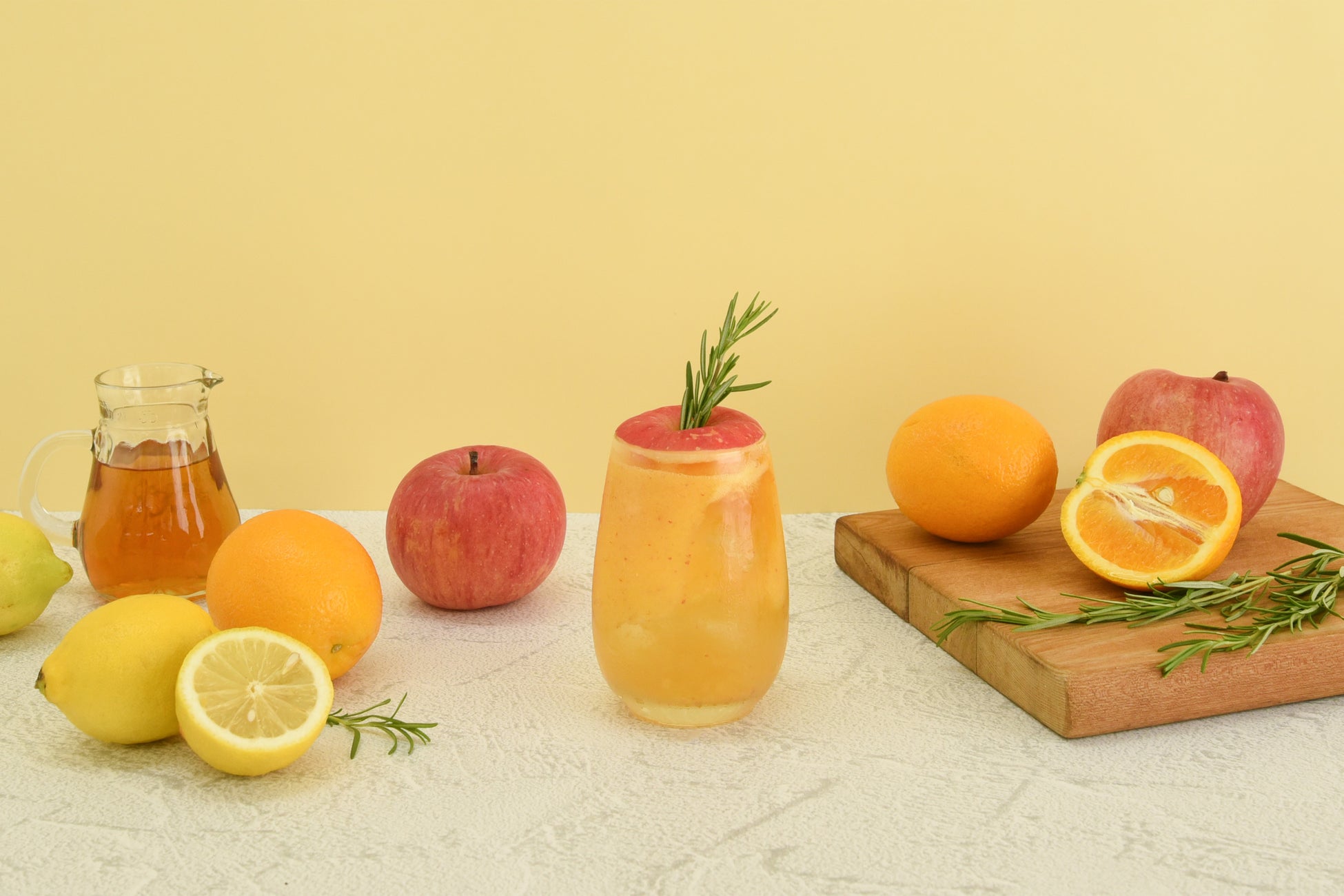 すりおろしアップルオレンジバーボン