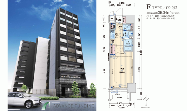 ADVANCE FUNDING 第4号　大阪府大阪市大正区三軒家西1-25-6