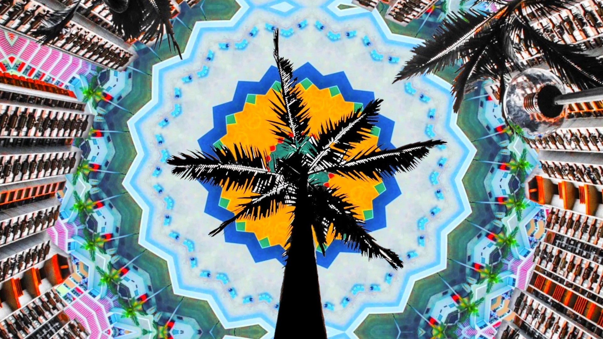 M+の壁面に表示される香港の象徴的なランドマークやユニークな体験を紹介する映像